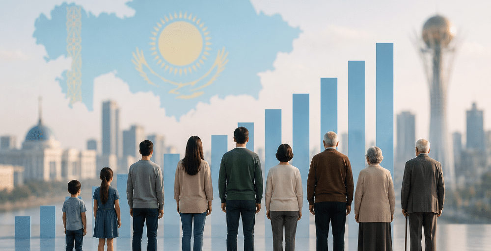 Казахстан будет стареть: доля людей старше 60 лет достигнет 18,8%