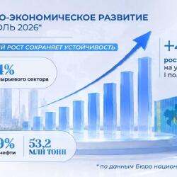 Экономика Казахстана выросла на 4,1% за семь месяцев