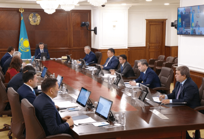Правительство обсудило прогноз социально-экономического развития.