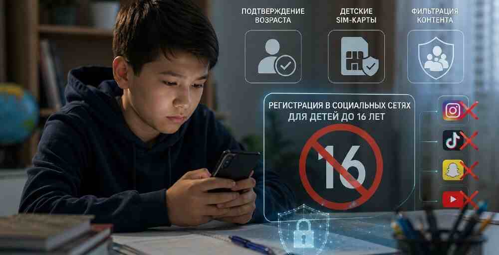 Токаев предложил ограничить регистрацию детей в социальных сетях