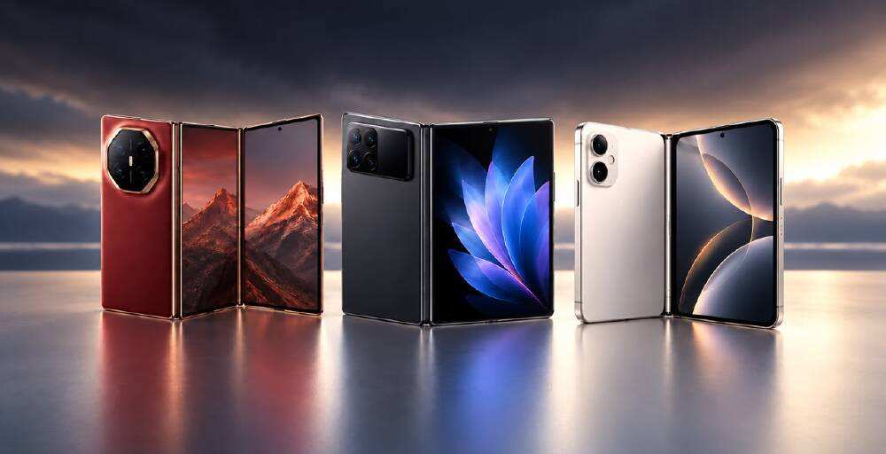 Apple бүктелетін смартфондар бәсекесіне қосылды: Huawei мен Xiaomi не ұсынды?