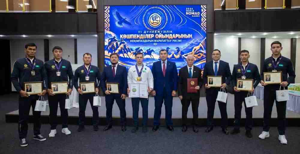 В Алматинской области наградили призёров Всемирных игр кочевников