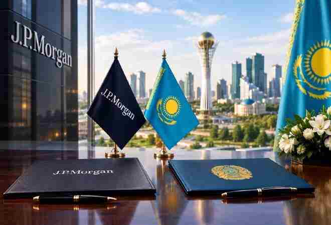 Гособлигации Казахстана попали в список наблюдения J.P. Morgan