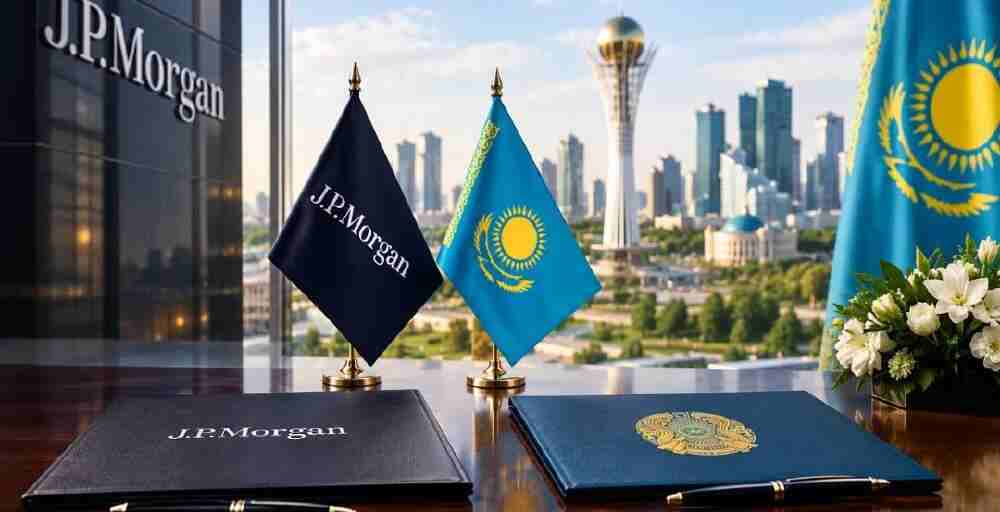 Гособлигации Казахстана попали в список наблюдения J.P. Morgan