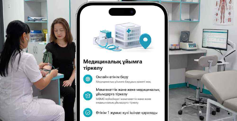 Kaspi.kz медициналық ұйымға тіркелу қызметін іске қосты
