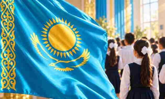 Медеу ауданының білім ордаларында Республика күніне арналған салтанатты іс-шара өтті